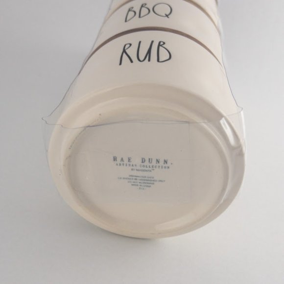 Rae Dunn by Magenta SPICE/BBQ/RUB set - Picture 3 of 3